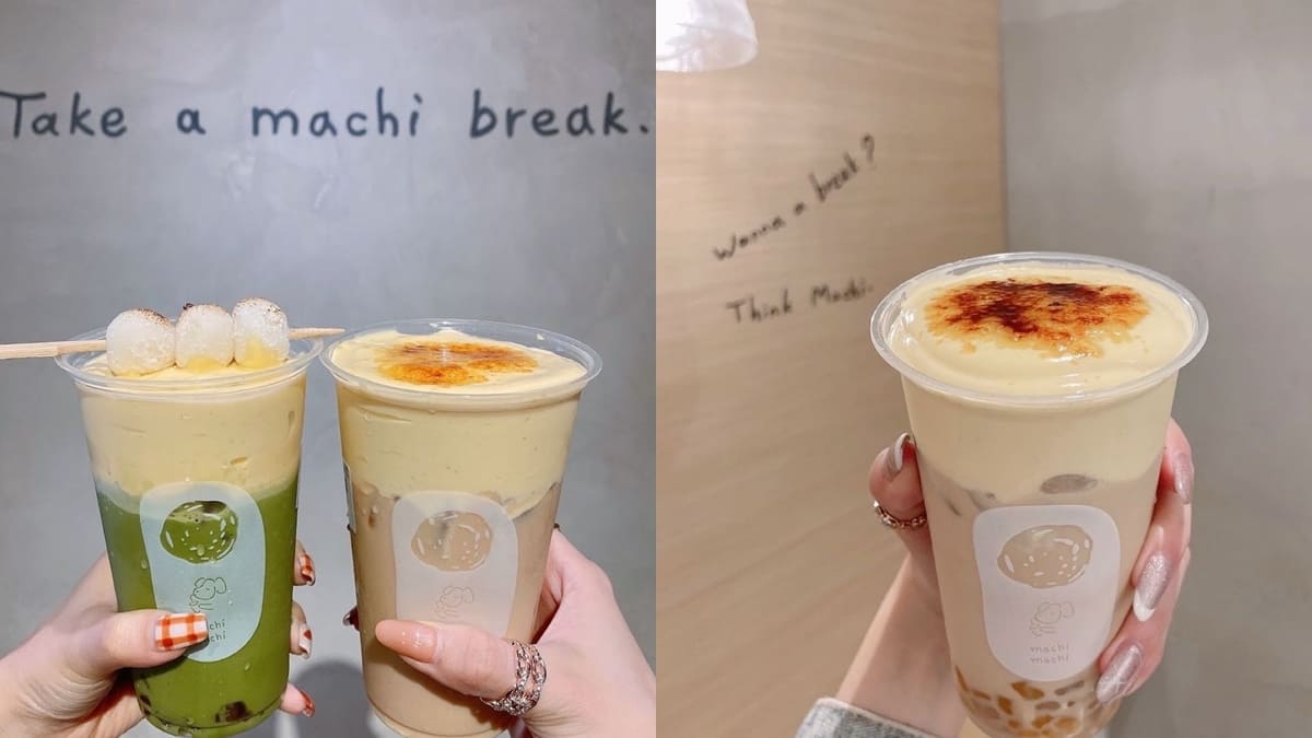 「麥吉Machi Mach」台北超夯飲料熱銷不間斷！西門東區必嚐、創意現烤糰子！