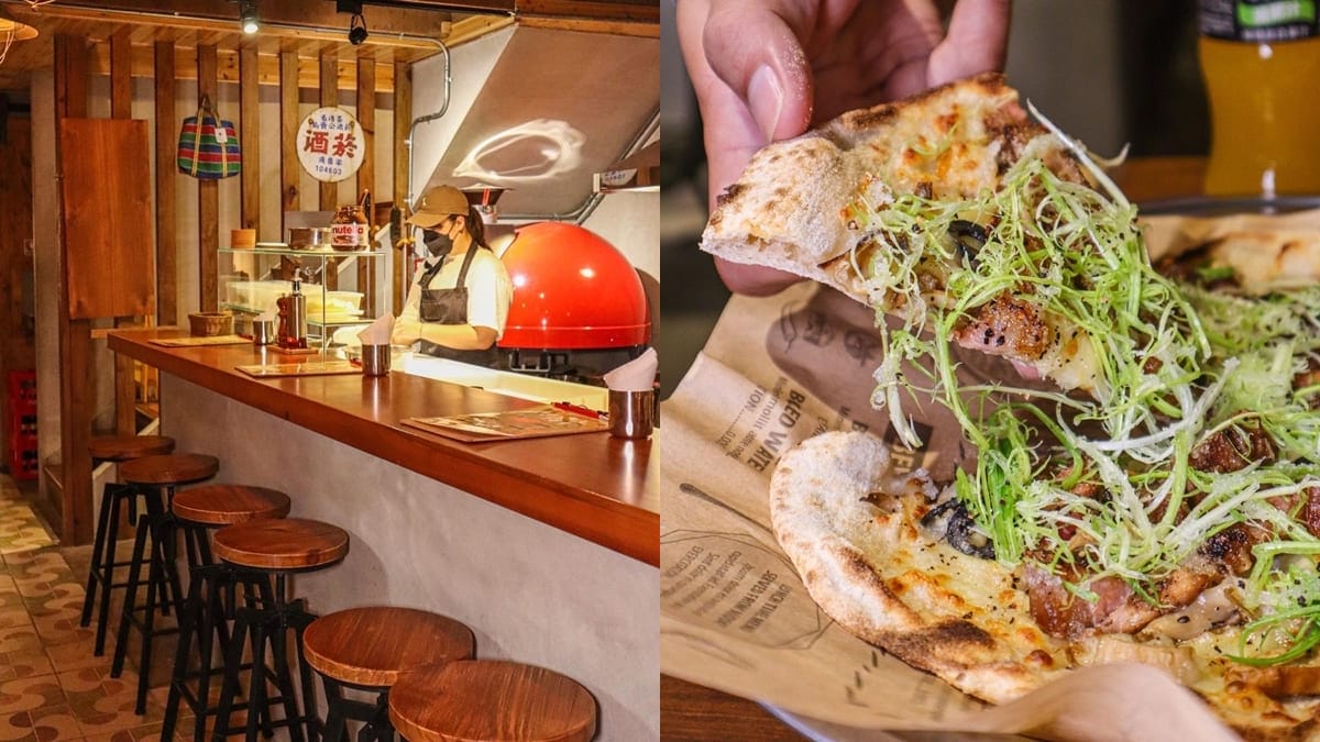 「Mikilem pizza bar 尋吧」新竹小巷中超厲害Pizza店！復古老宅、道地義式風味！