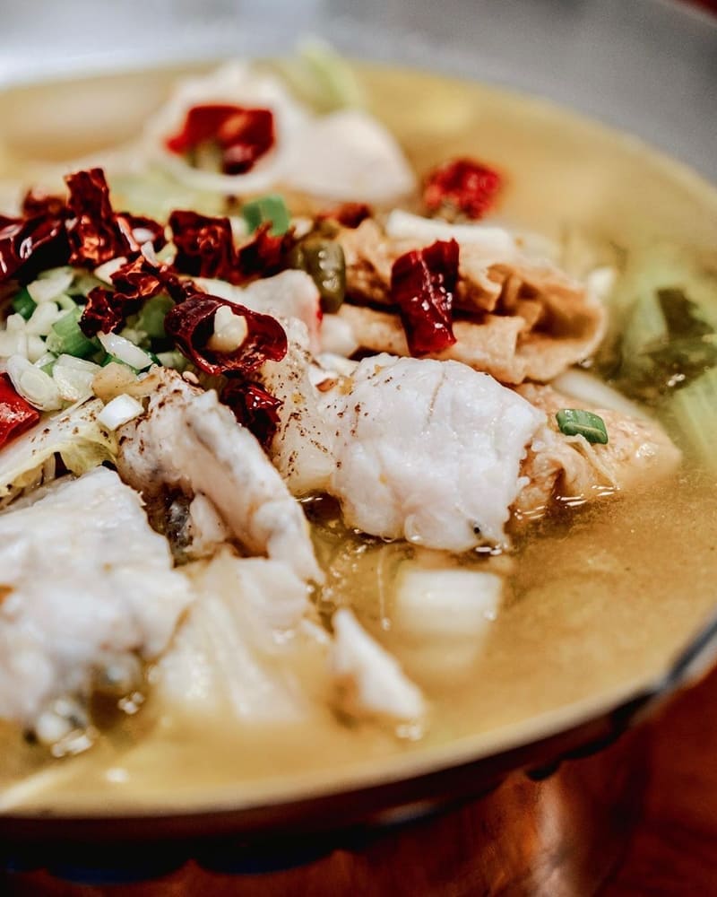 「大吉中魚你獨享」台南東區個人酸菜魚料理、微酸微辣享美味、一人吃飯不孤單！