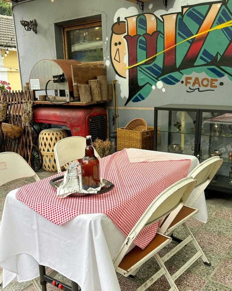 「CoRich & Pizza Face」台南藍曬圖隱藏餐廳、精選披薩、特調酒吧、精緻甜點！