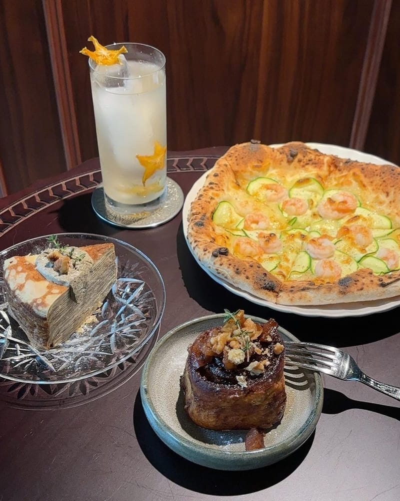 「CoRich & Pizza Face」台南藍曬圖隱藏餐廳、精選披薩、特調酒吧、精緻甜點！