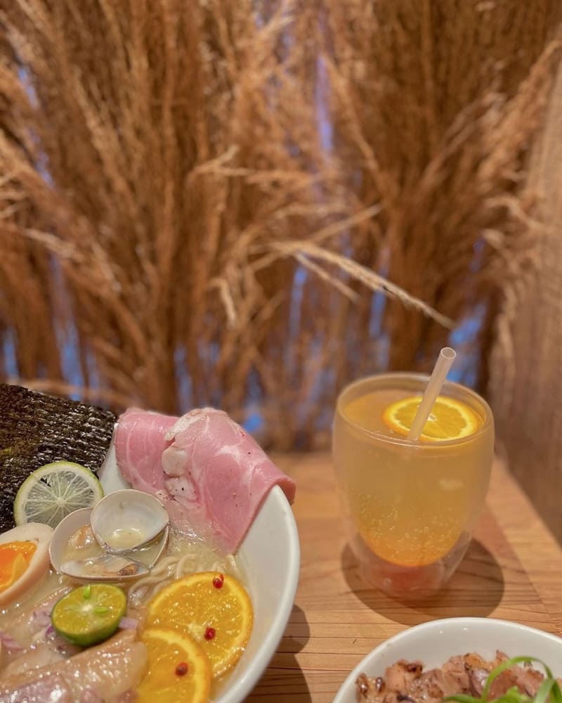 「柑橘Shinn-鴨蔥」台北信義柑橘系拉麵、完美融合鴨湯口味、清新口感、獨特滋味！