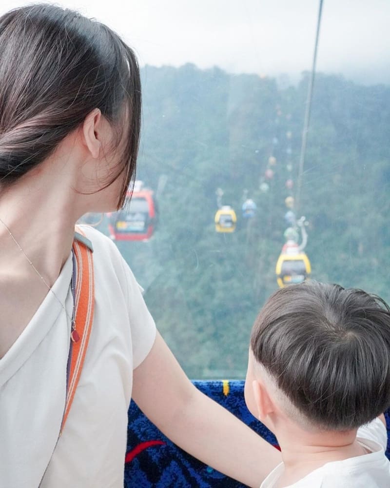 「日月潭纜車體驗」鳥瞰高空美景！七分鐘安全舒適、親子體驗、穿梭雲霄之間。