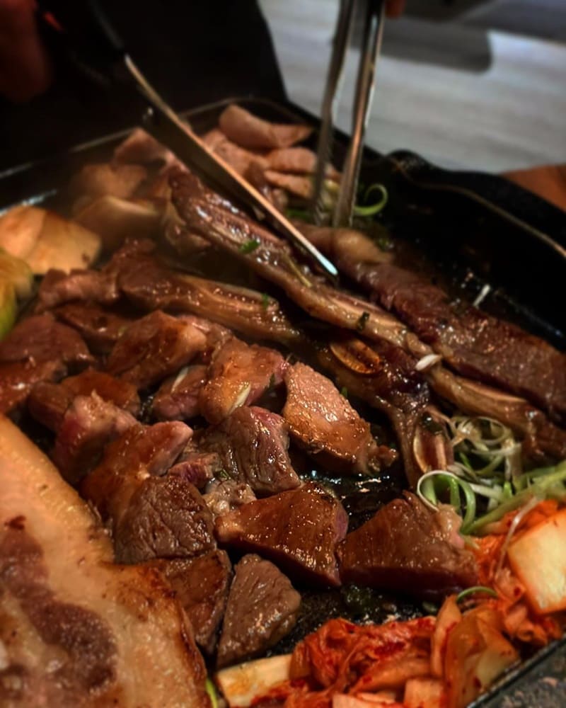 「水剌韓式料理」台北松山光復店！道地韓式烤肉、韓國夫妻主理、超高CP值推薦！