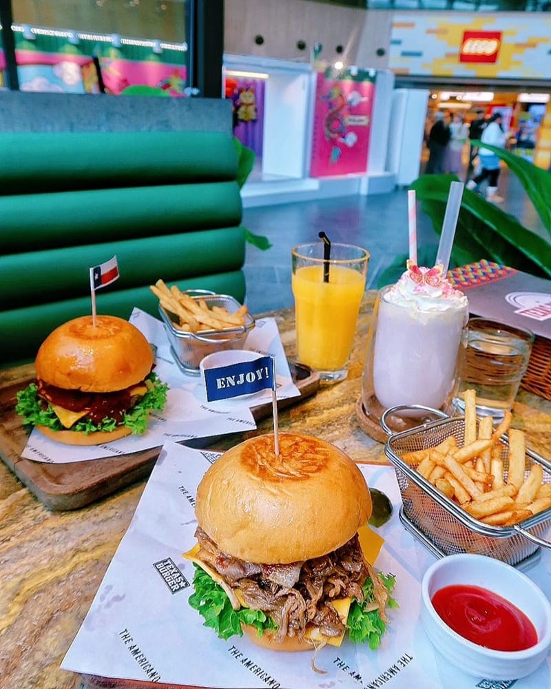 「Texas Burger」朗豪坊12樓香港美式漢堡！墨西哥Fusion料理、漢堡包快餐店！