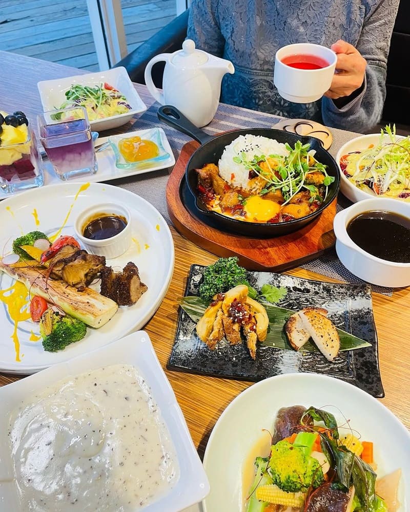 「津田蔬食餐廳」桃園蘆竹蔬食無菜單料理、創意養生料理、紫莉幸孕莊園旗下品牌!