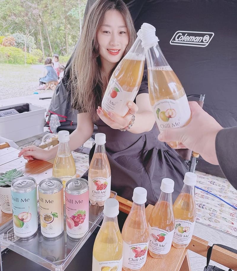 「醋覓氣泡果醋飲」高級感十足、純天然水果釀造!口味多樣、無添加、順口愜意、益處多多、絕對讓你愛上!