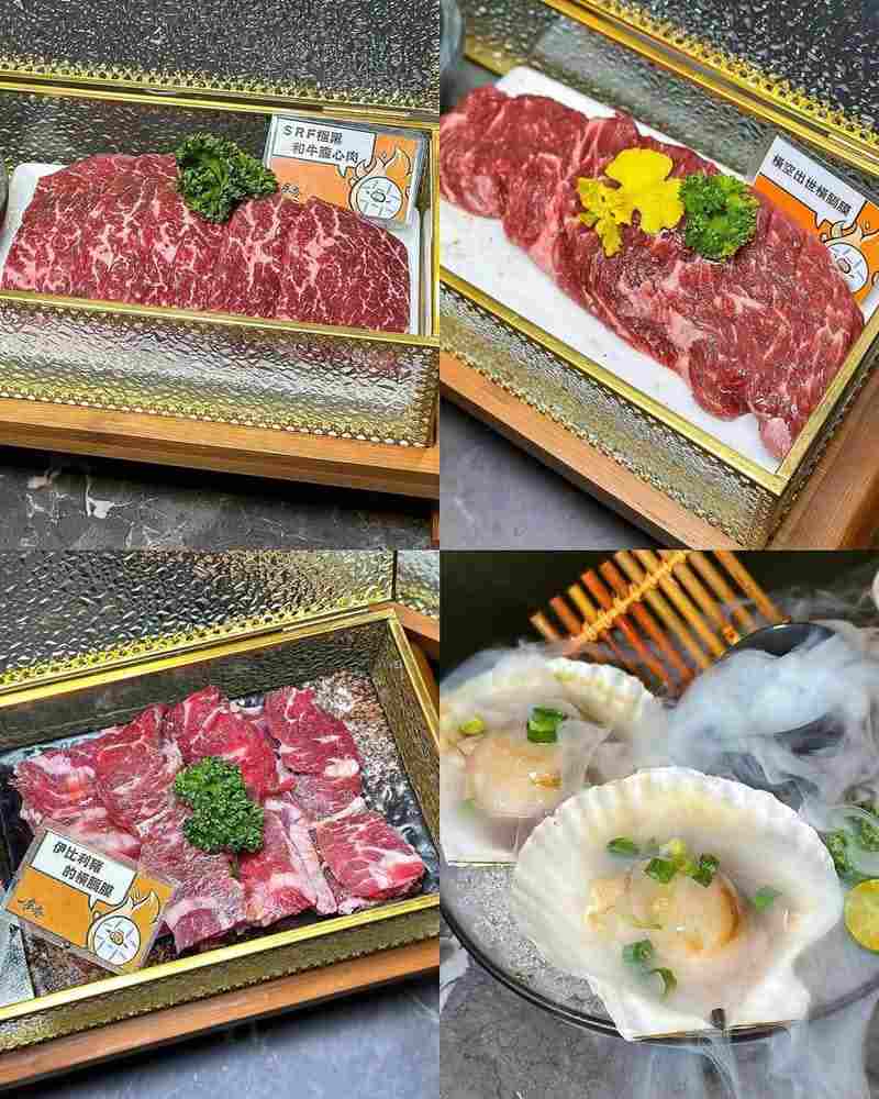 「一底夯燒肉專賣」高雄鳳山新開幕!豐富頂級精緻海鮮肉品、浮誇擺飾仙氣十足!