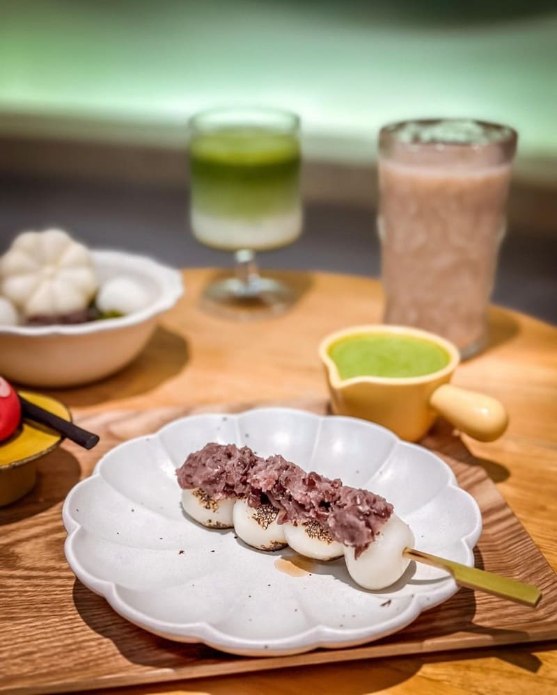 「Daruma saroだるま達摩茶廊」高雄日式甜點店!抹茶甜點饗宴、抹茶善哉、福神和菓子等!