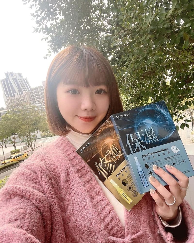 「Dr.May美博士專業保濕面膜」臉部保養推薦!持久保濕修護、緊緻亮白肌膚!