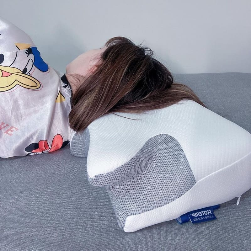 「FLOTEMP福樂添8D終極枕」科技感溫、專業睡眠、NASA級感溫棉、全面釋壓透氣、一夜好眠!