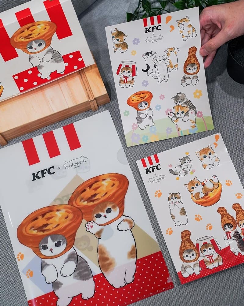 「肯德基 X 貓福珊迪全球限定套餐系列」獨家聯名、萌貓主題套餐、附贈限定包裝和可愛禮品!