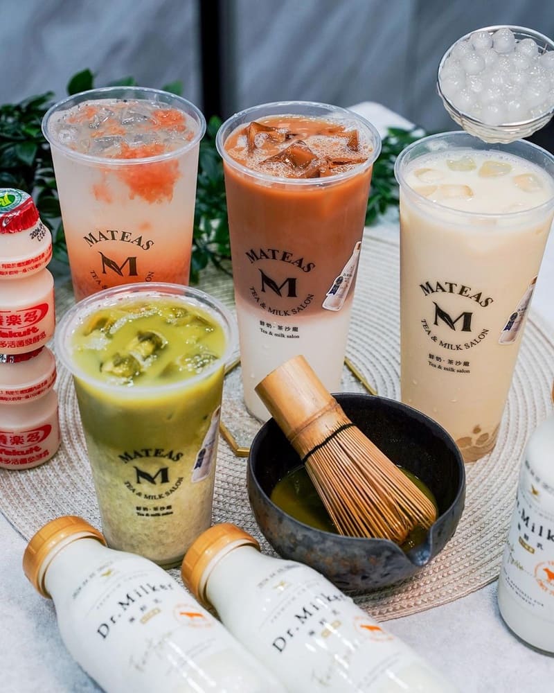 「Mateas鮮奶茶沙龍」台北通化手搖店！濃郁茶香鮮奶、絕妙口感！享受台灣茶文化的極致滋味！
