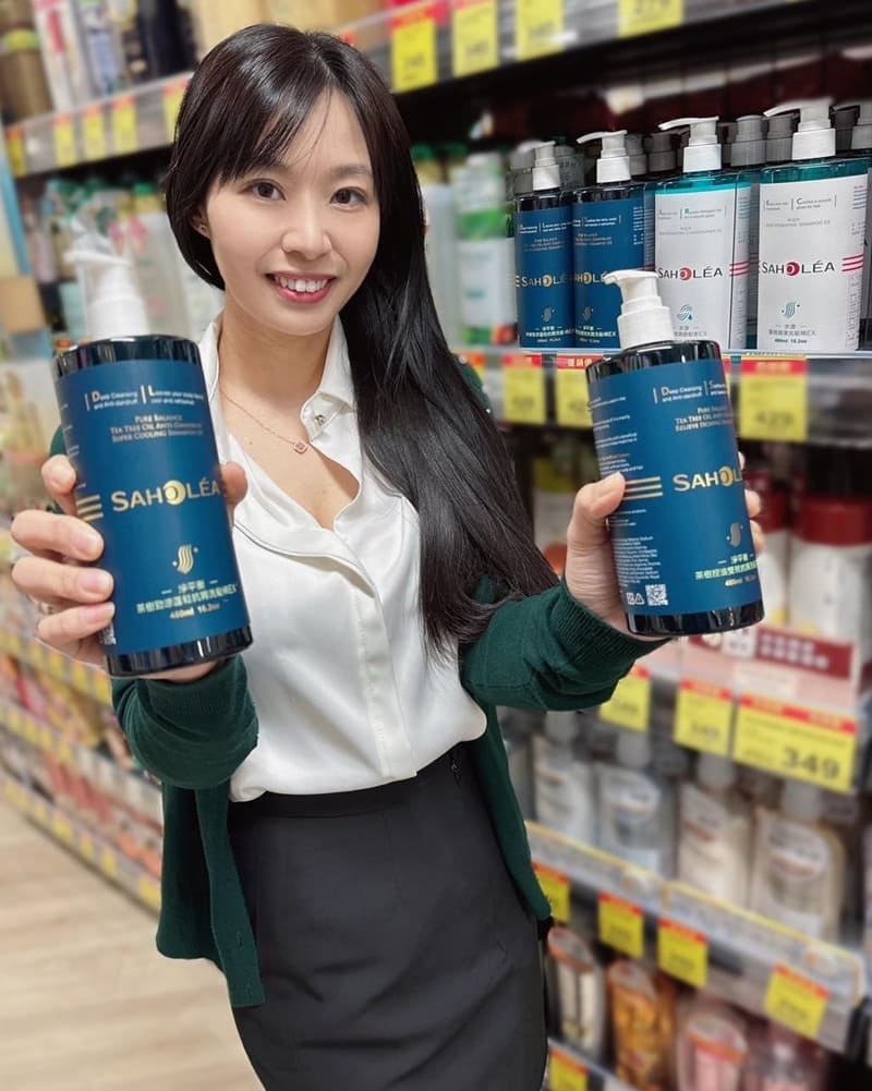 「SAHOLEA森歐黎漾」淨平衡茶樹洗髮精!頭皮屑專家、控油抗屑雙效護理、妮妮推薦!