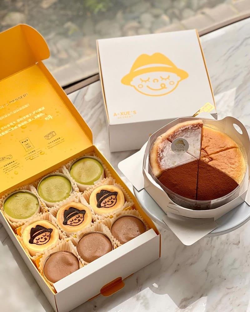 「阿薛甜甜A-Xue's Dessert」台中伴手禮首推、彌月蛋糕禮盒、100%純手工製作！