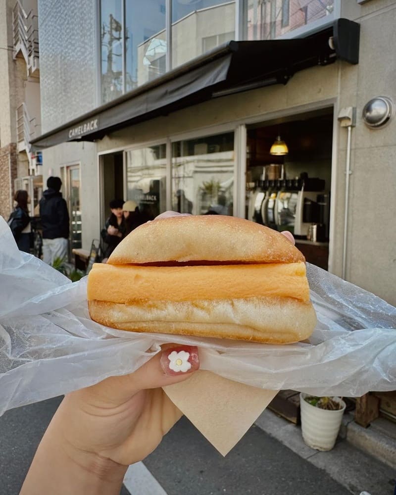 「Camelback Sandwich&Espresso」探索代代木公園站!獨特口感、玉子燒三明治!