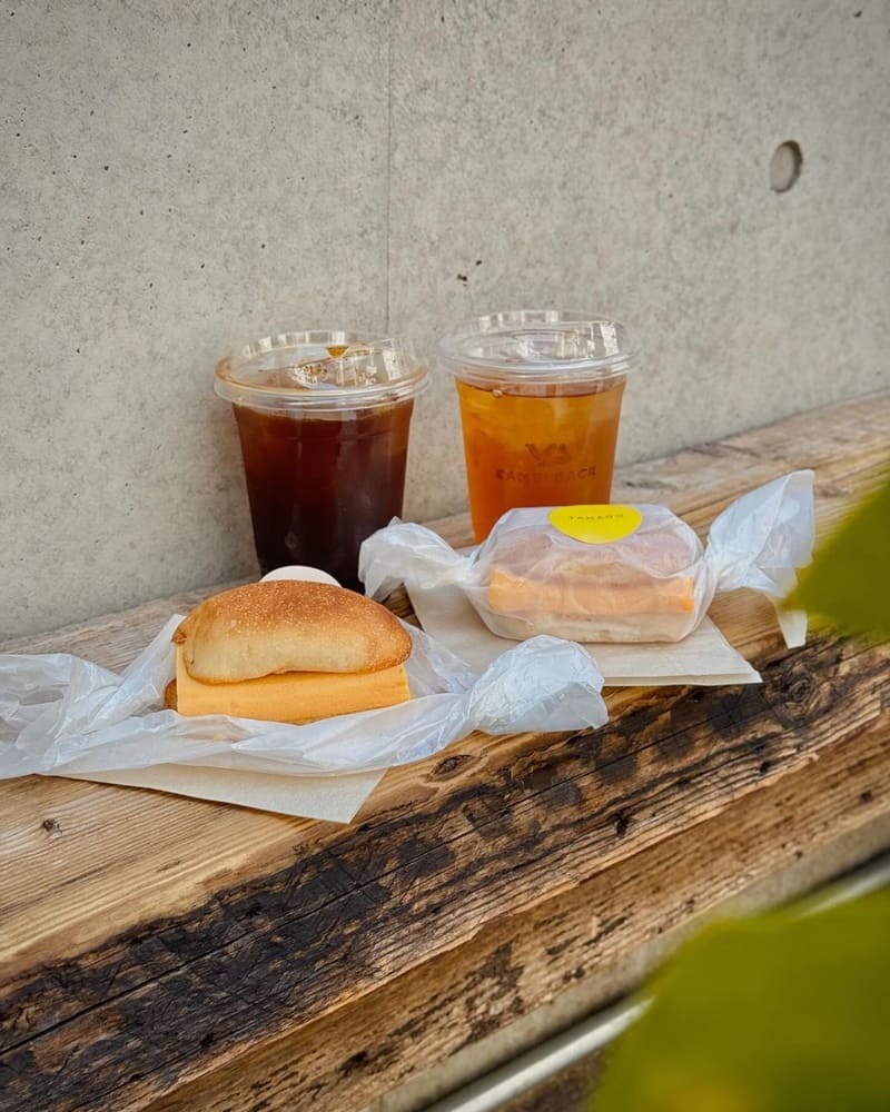 「Camelback Sandwich&Espresso」探索代代木公園站!獨特口感、玉子燒三明治!