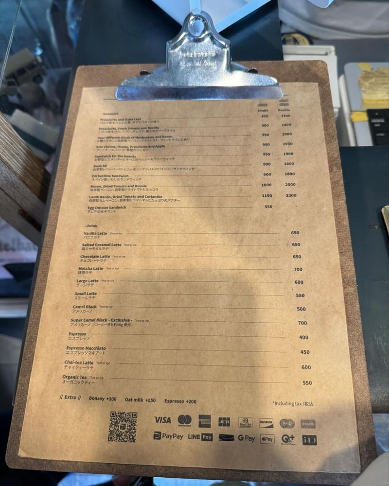 「Camelback Sandwich&Espresso」探索代代木公園站!獨特口感、玉子燒三明治!