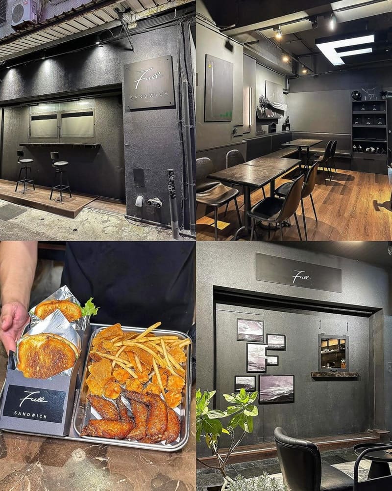「Full Sandwich」高雄鹽埕莒光街上!低調奢華美式三明治、Choice級牛胸腹肉!