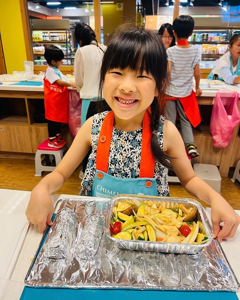 「奇美食品幸福工廠」台南旅遊溜小孩最佳景點、野餐趣親子DIY手作體驗！

