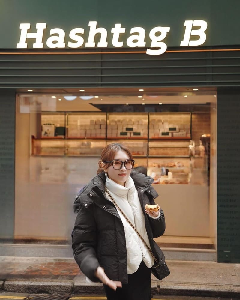 「Hashtag B」香港超夯蛋塔店！星形拿破崙焦糖千層塔、Bakehouse超推薦！