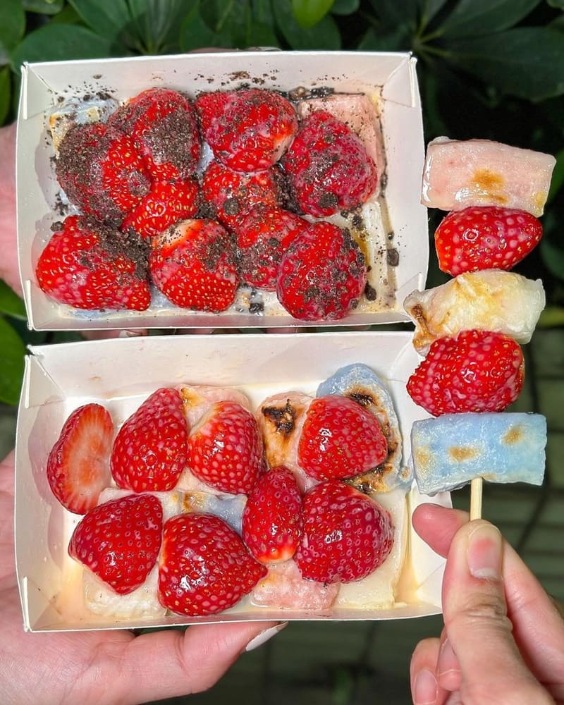 「烤麻糬製造所」高雄三民彩色烤麻糬專賣店!100%手工精製、獨特口味、驚喜無限!
