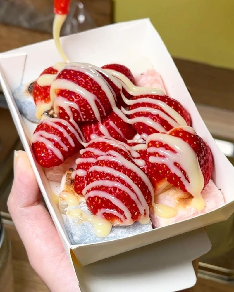 「烤麻糬製造所」高雄三民彩色烤麻糬專賣店!100%手工精製、獨特口味、驚喜無限!