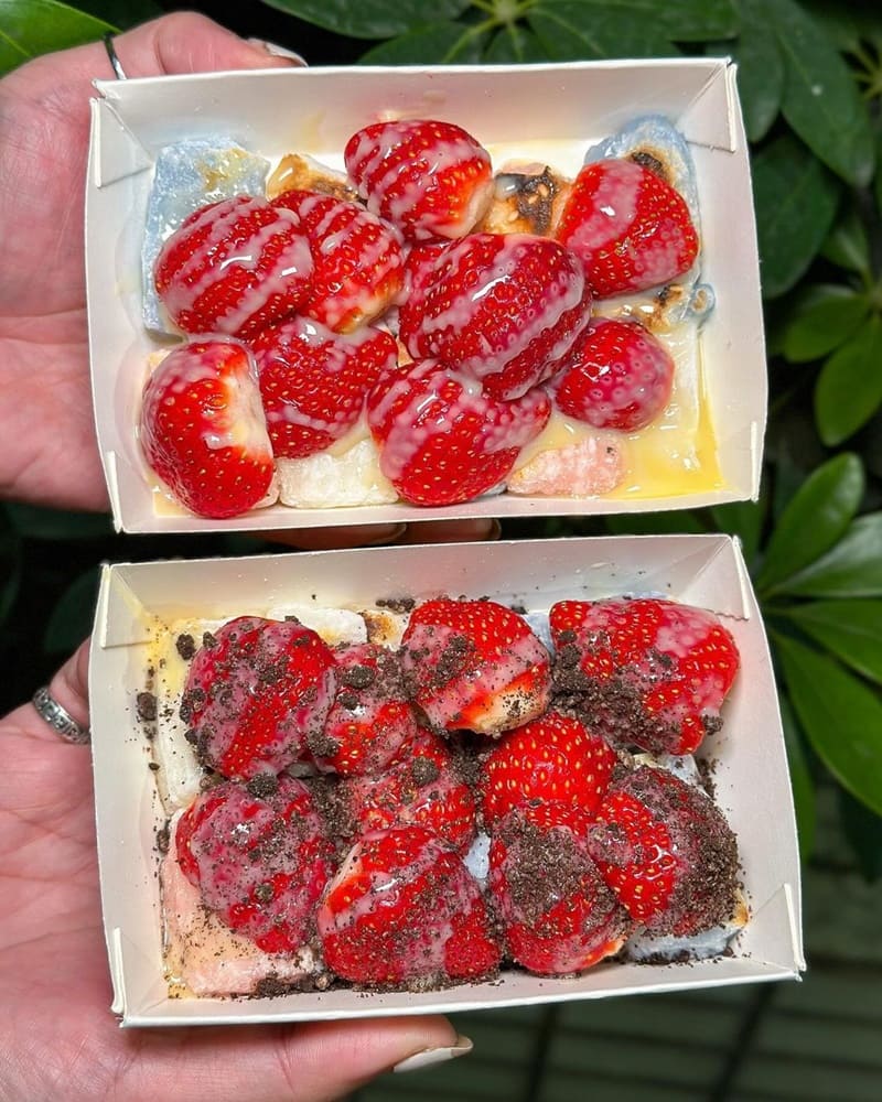 「烤麻糬製造所」高雄三民彩色烤麻糬專賣店!100%手工精製、獨特口味、驚喜無限!