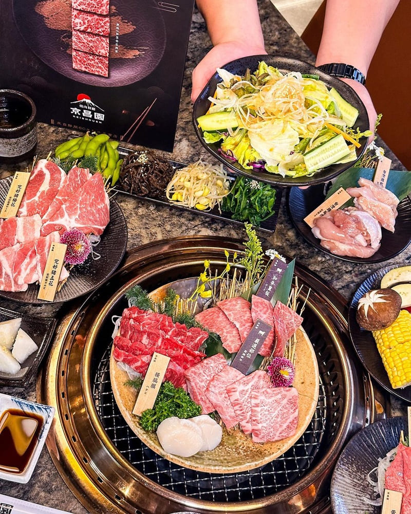 「京昌園燒肉」台北燒肉極品！日本和牛、澳洲牛肉、干貝盛宴！滿$3800贈送和牛拼盤！
