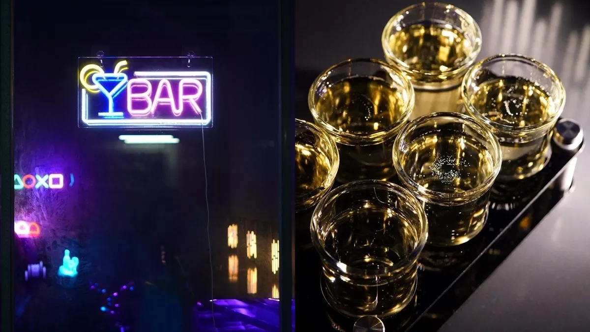 「燈亮有酒 Light Up Bar」台北西門新開幕！賽博龐克風酒吧、特色調酒、精心調製！