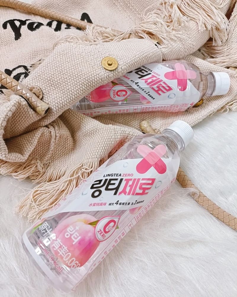 「LINGTEA」輕盈零卡水蜜桃機能飲、韓國熱銷、適合族群廣泛、夏日健康首選！