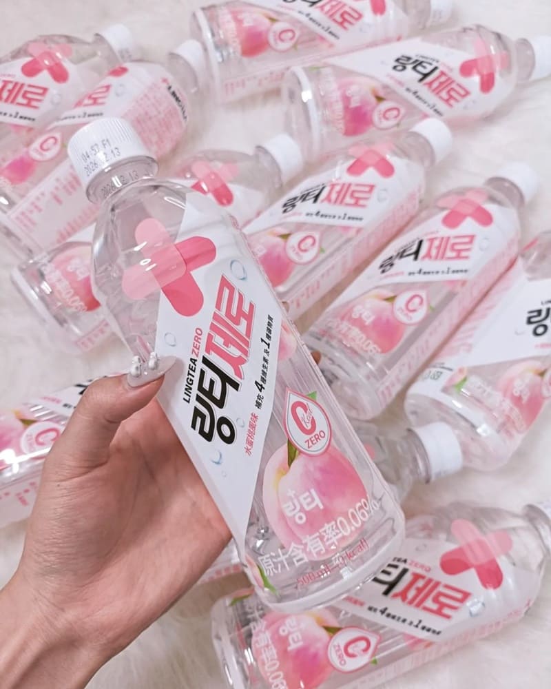 「LINGTEA」輕盈零卡水蜜桃機能飲、韓國熱銷、適合族群廣泛、夏日健康首選!