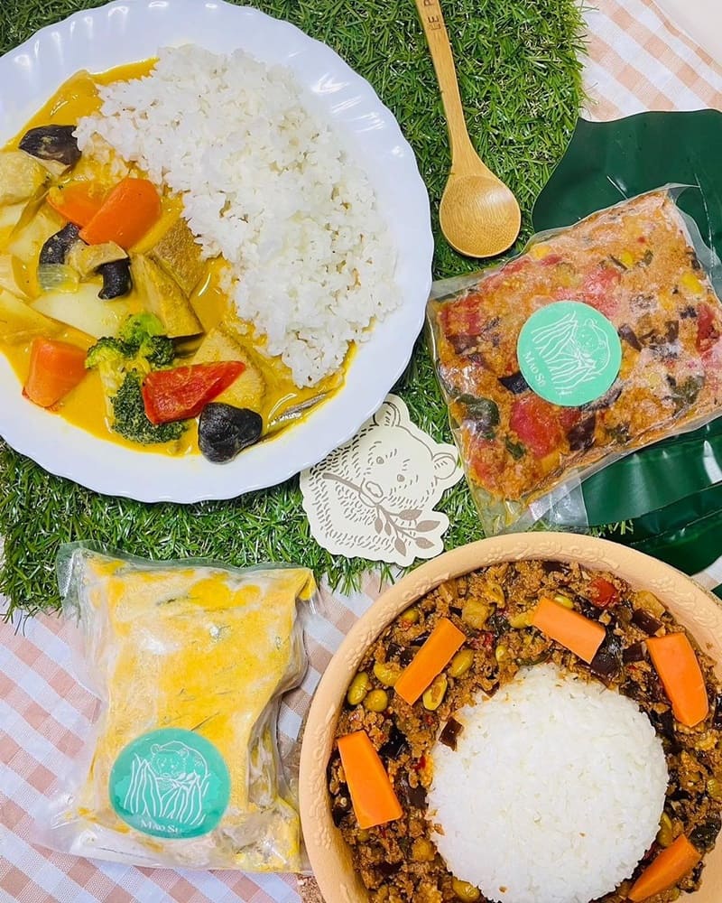 「頂級宅配料理包」台南著名餐廳毛蔬亞洲蔬食、首推調理包、在家也能享健康美味！
