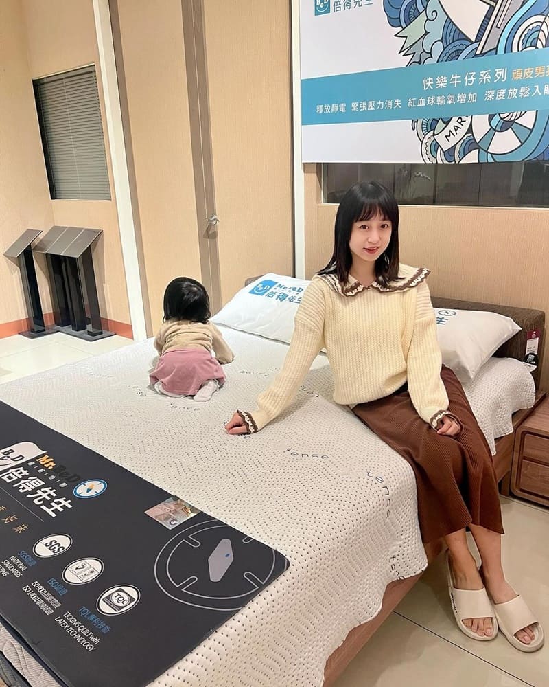 「Mr.Bed倍得先生」新北五股旗艦店、專業品牌40年製床經驗，Intense機能布提升睡眠品質！