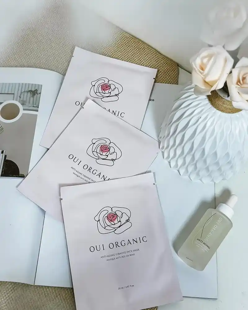 「OUI ORGANIC 唯有機」極緻玫瑰雙精萃！玫瑰面膜、天然認證、肌膚年輕秘密！
