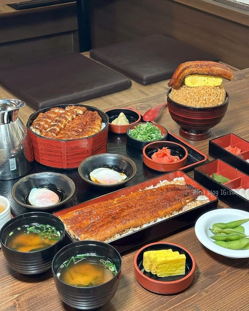 「大江戶町鰻屋」台中頂級鰻魚飯專賣！日本風情、評價級高、多種變化鰻魚美食精選！