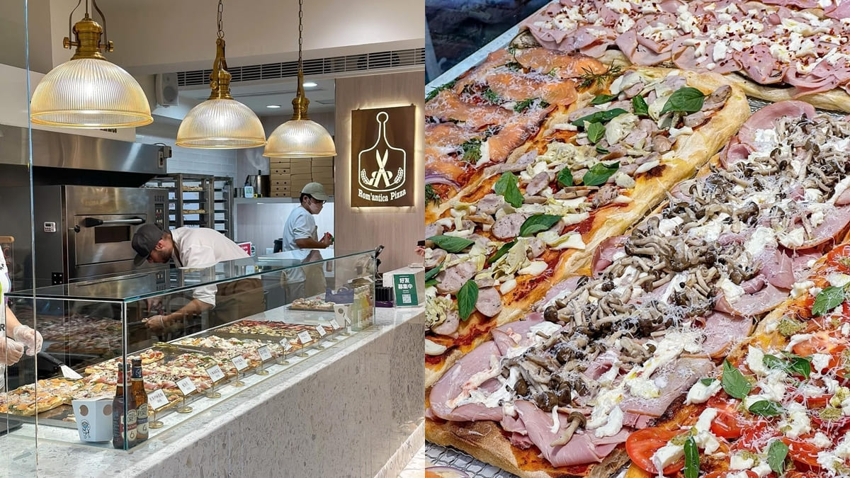 「Rom’antica Pizza」高雄左營羅馬披薩店新開幕！超有料、創新料理、現點現剪現烤！