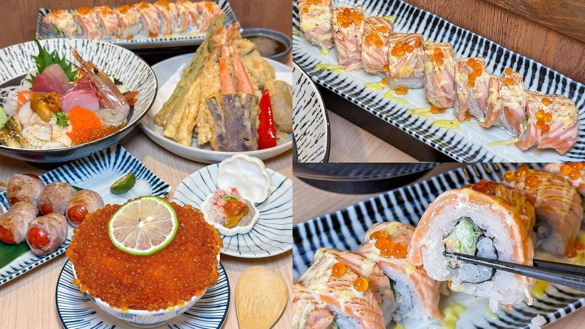 「佐渡森」高雄必訪超人氣日料店！超平價刺身、丼飯、串燒、滿到爆鮭魚卵丼！