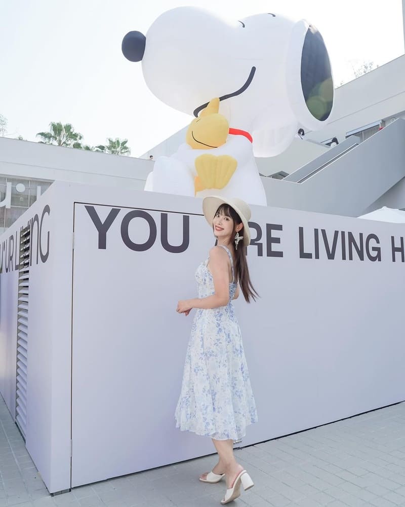 「UR Living 文心森林店」巨大史努比超吸睛!融合時尚與生活美學、台中新打卡聖地!