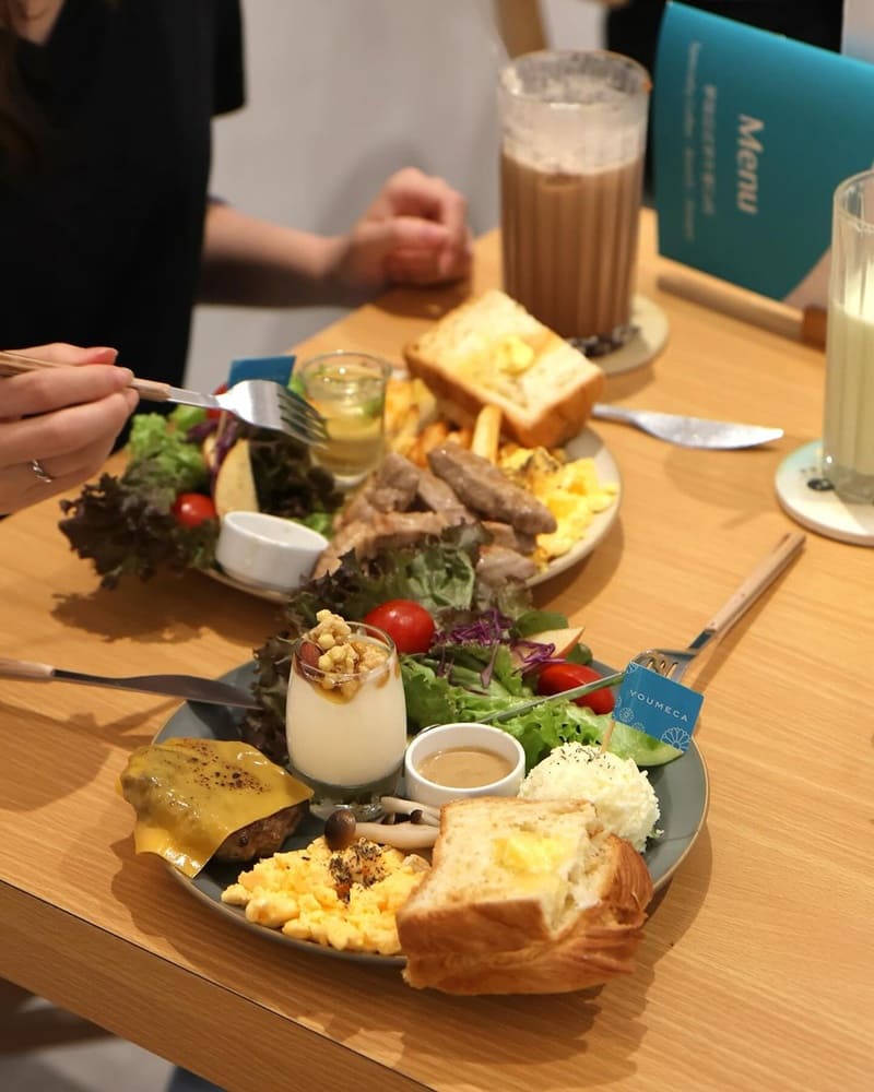 「夢珈 Youmeca」新北日式早午餐！品嚐貝果、伊比利豬、感受精心烹調的日式風味、首間海外分店！