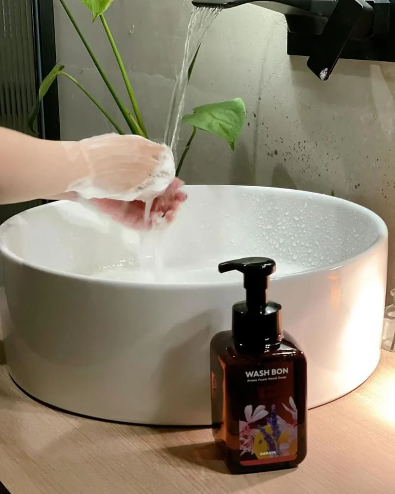 「WASH BON精油洗手慕斯」100%精油萃取！敏感肌膚友好、溫和無刺激、最持香的洗手慕斯！