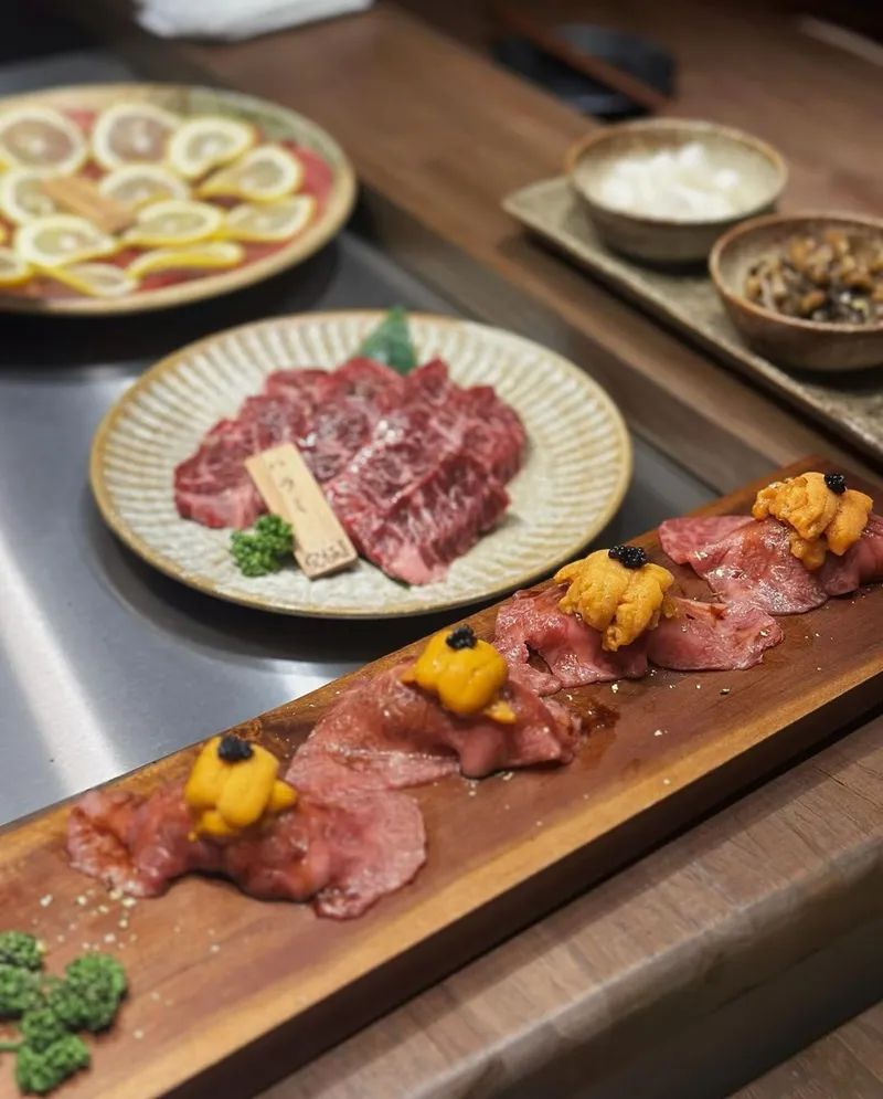 「究極燒肉」台北中山燒肉饗宴！隱私包廂享奢華、桌邊代烤品、鯛魚燒甜點必點、奶油紅豆口感絕佳！