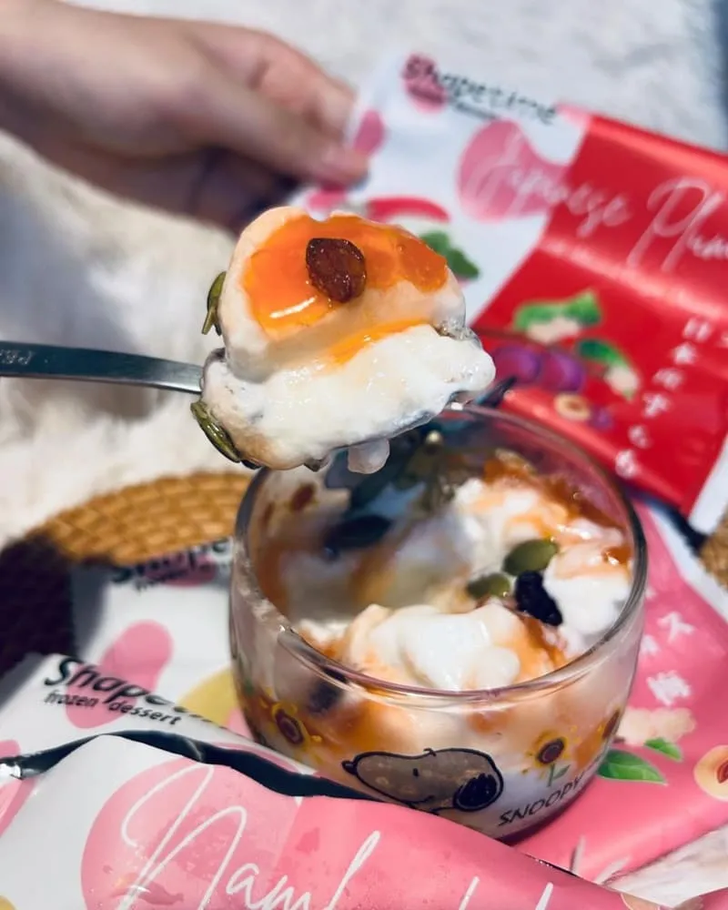 「Shapetime形動力冰淇淋」日式風味清涼享受！杏仁日本李子、櫻花南高梅冰淇淋！