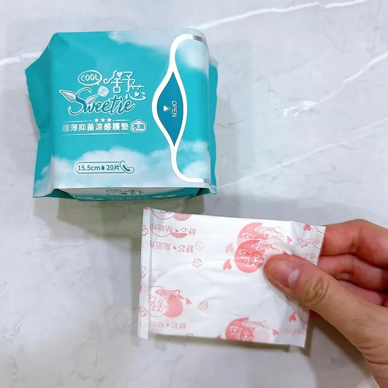 「Sweetie舒芯衛生棉」54倍吸水力、防側漏、薄荷涼感、無殘膠、抑菌99%！