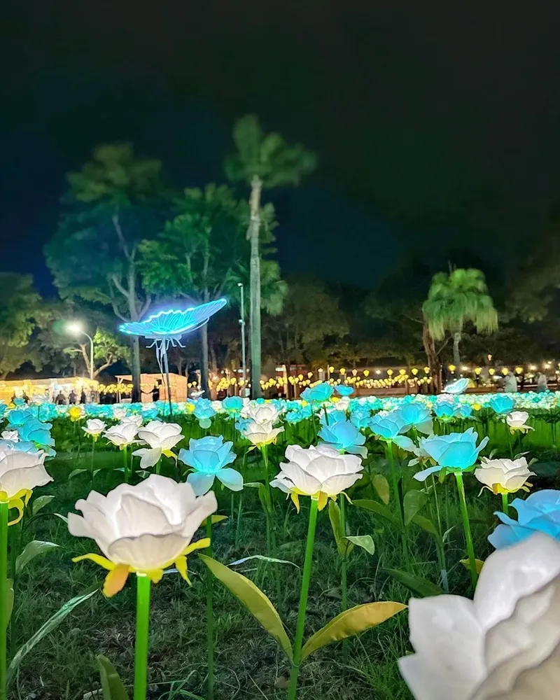 「鐵花燈之祭」最新臺東熱門景點!繁花盛宴、夜遊散步、打卡拍照聖地!