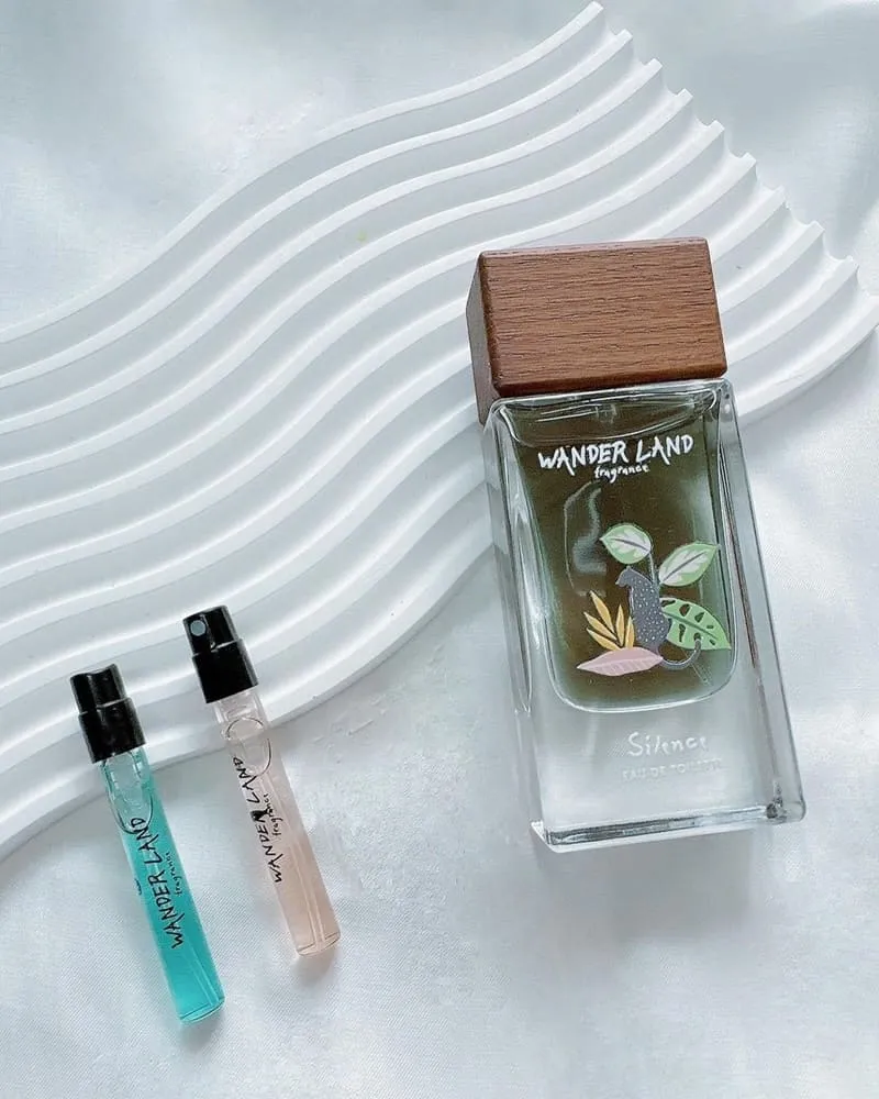 「WanderLand香水禮盒」獨特香氛與精美外觀!謐淨之境Silence、風之曦、花綴!