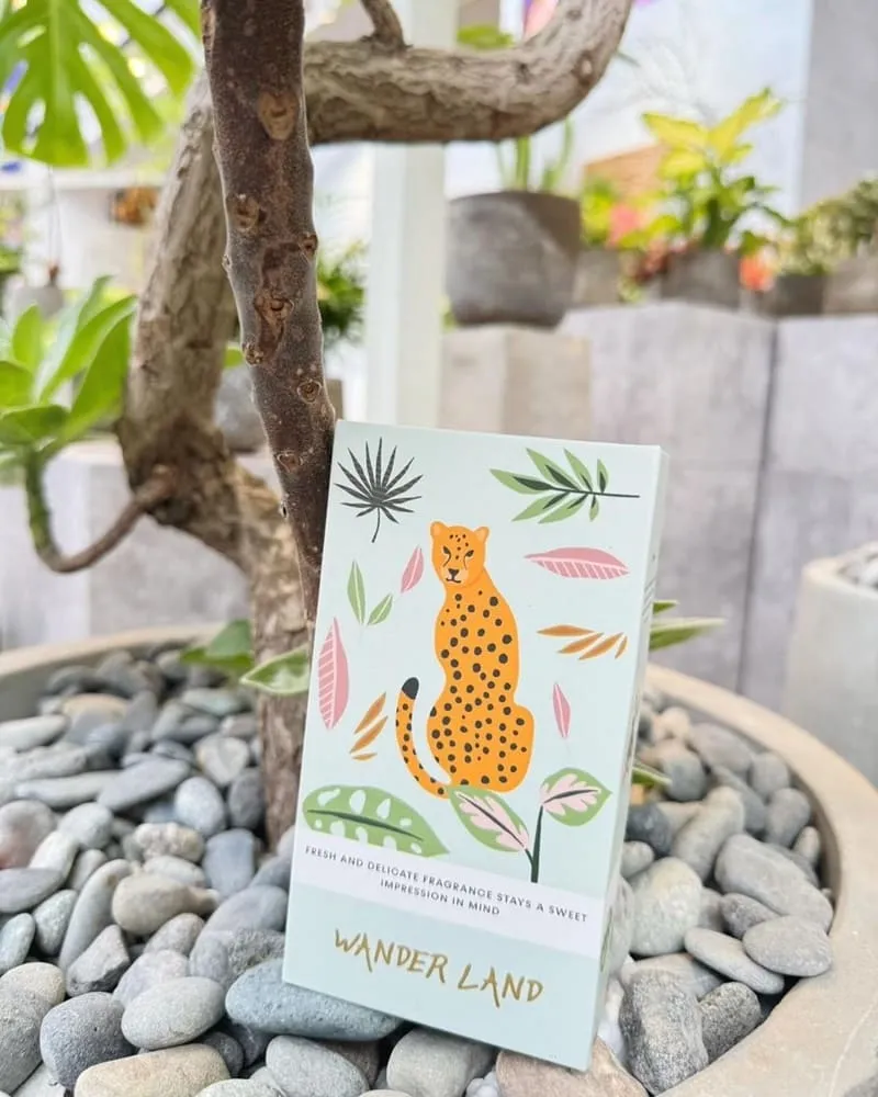 「WanderLand香水禮盒」獨特香氛與精美外觀!謐淨之境Silence、風之曦、花綴!