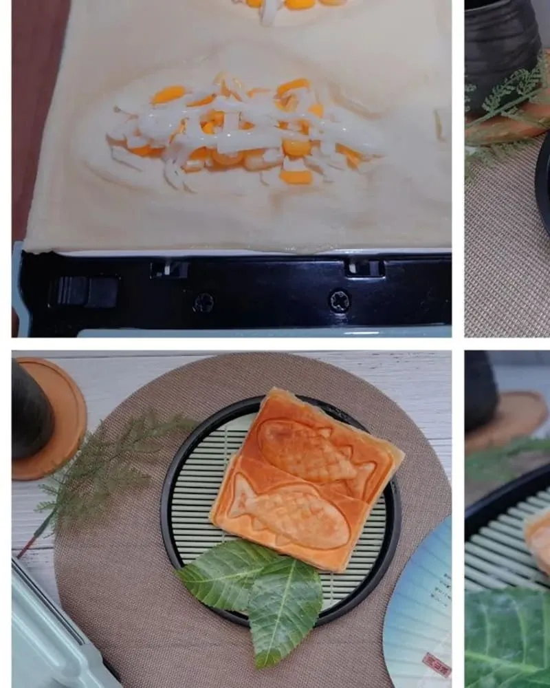 陶瓷熱壓三明治鬆餅機