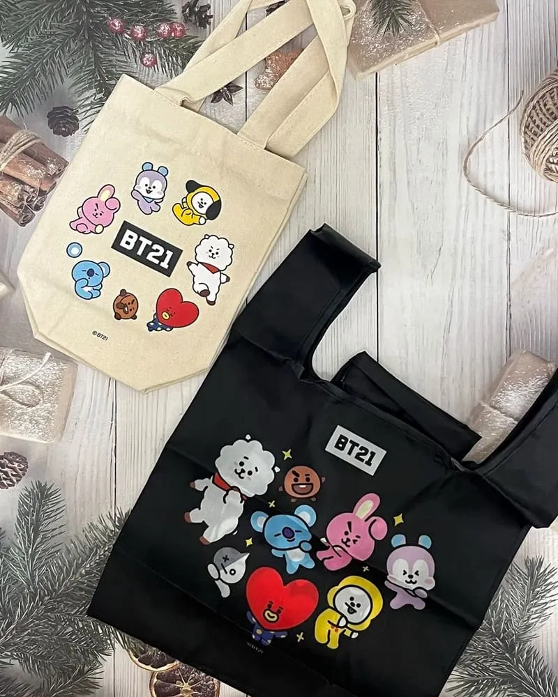 BT21聯名仙草奶凍飲