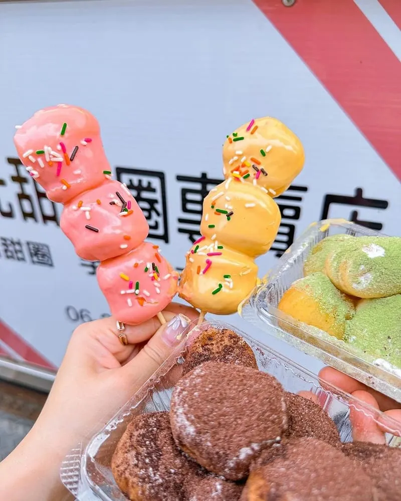「十元甜甜圈專賣店」台南超人氣古早味甜甜圈！只要十元、學生最愛銅板價美食！